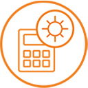 icône calculateur solaire