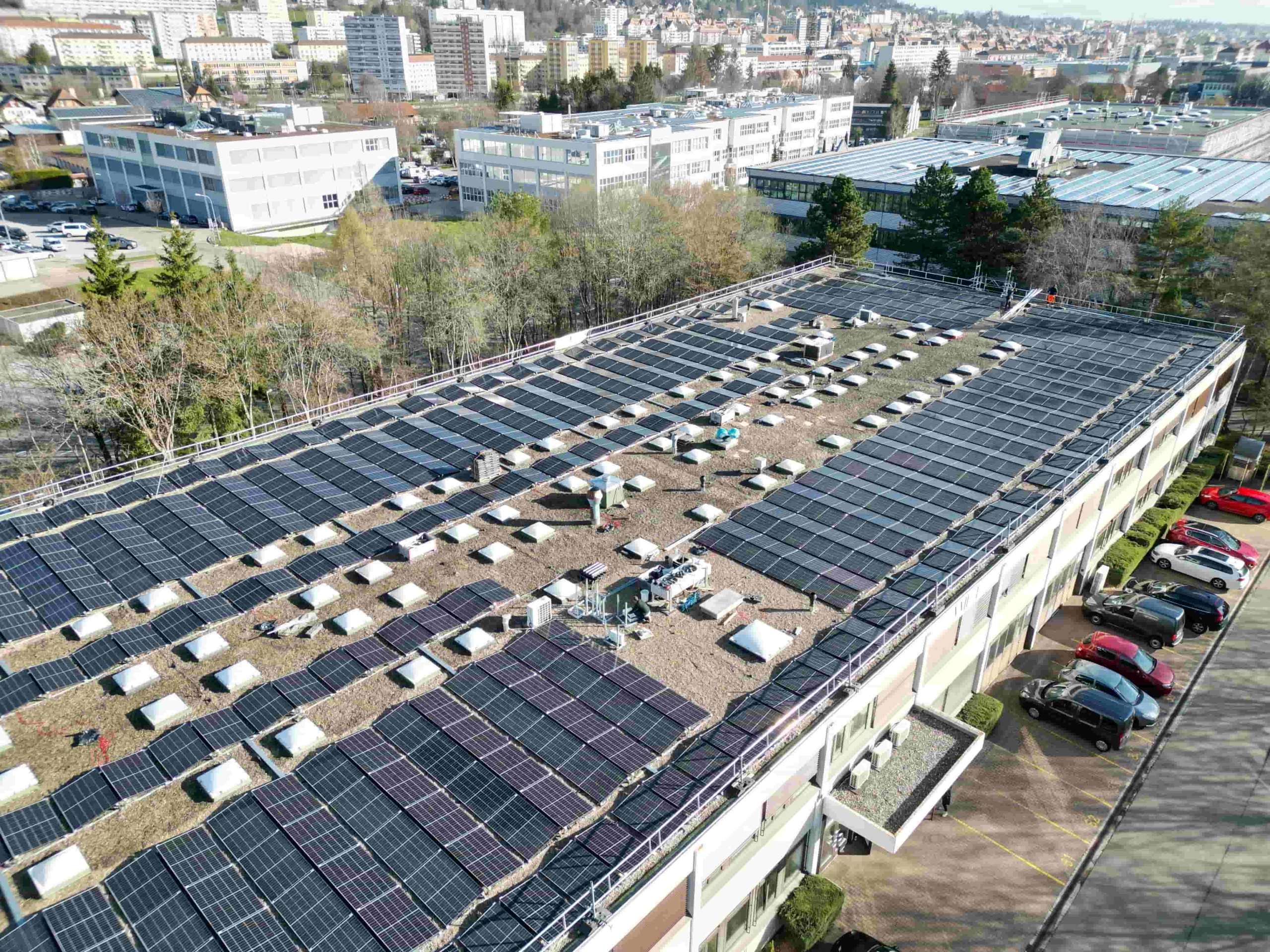 Projet photovoltaïque clé en main chez Novasort